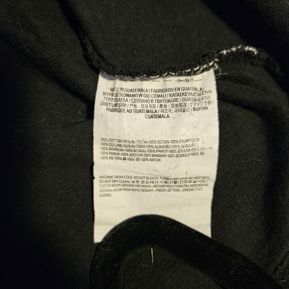 Vans Classic Black Long Sleeve Tee S - Picture 4 of 6